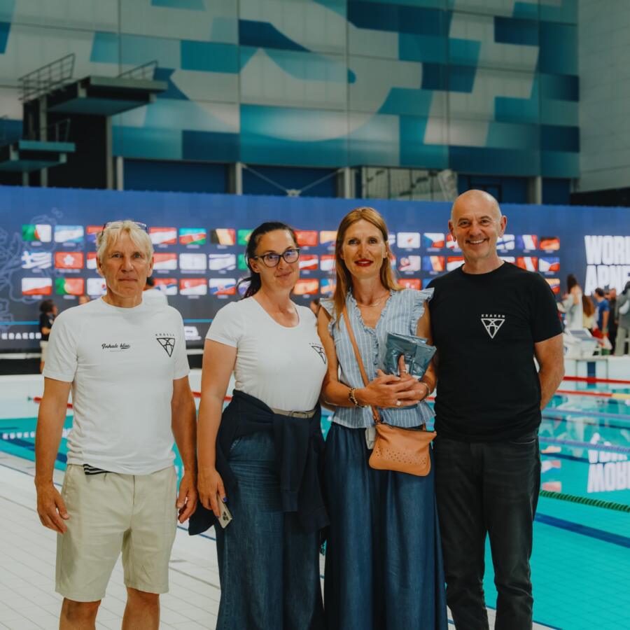 A big thank you 🤍

This wouldn’t have been possible without the people behind it all. The ones who made it happen and gave us the chance to show up the way we did, and connect with some of the best athletes in the sport.

Thank you to Saša Jeremič, President of AIDA International. For the trust, the openness, and the way you lead the whole community.

Thank you to Catherine Crossland and the AIDA Technical Office. For the precision, the structure, and all the invisible work that keeps everything running as it should.

Thank you to all the judges. For your focus, your fairness, and the responsibility you carry every single day of the competition.

Thank you to every safety diver. For the long hours in the water, the focus, and the effort that often goes unseen but is absolutely essential. And a special thank you to Savvas Savva for leading the team so well.

And to everyone who played a part in organizing this World Championship. Every role mattered, and it showed.

Kraken loves you 🐙

#freediving #apnea #AIDA #krakenplanet #gratitude worldchampionship